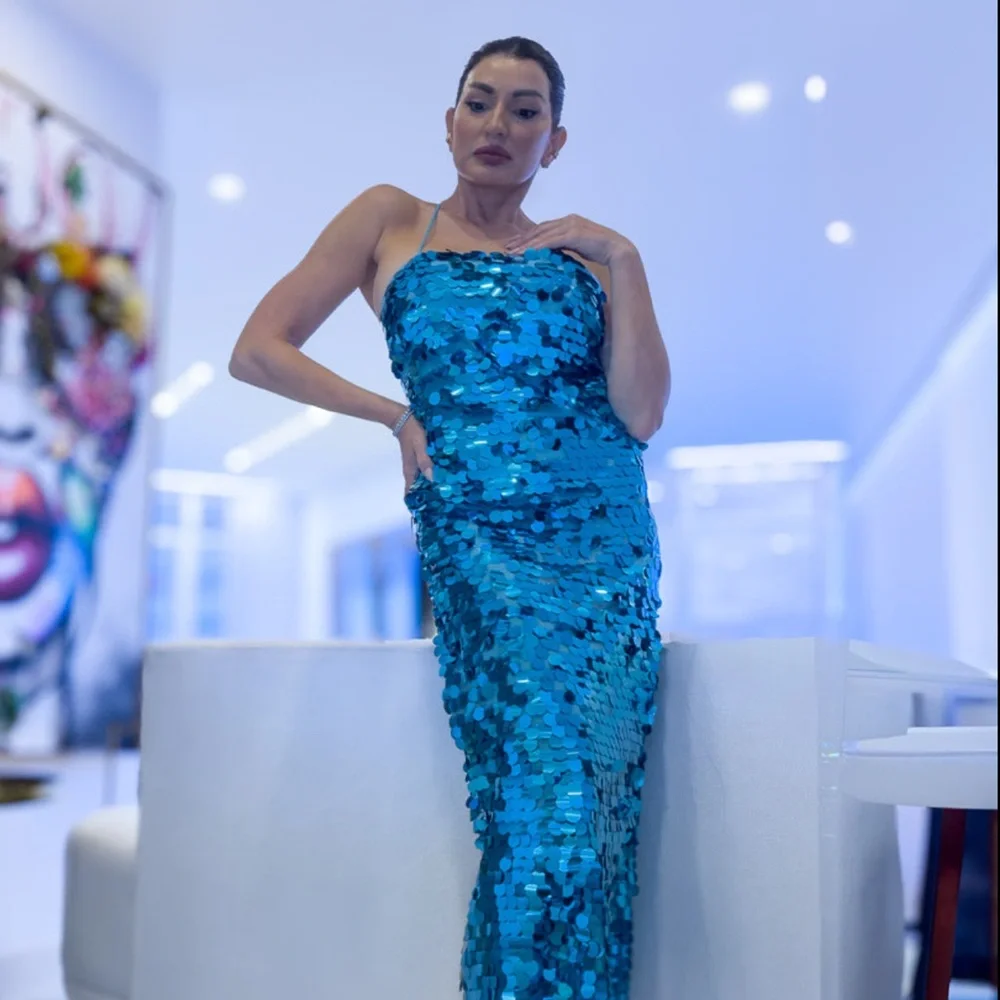 Monique Midi Sequin Dress - Picture 1 of 2